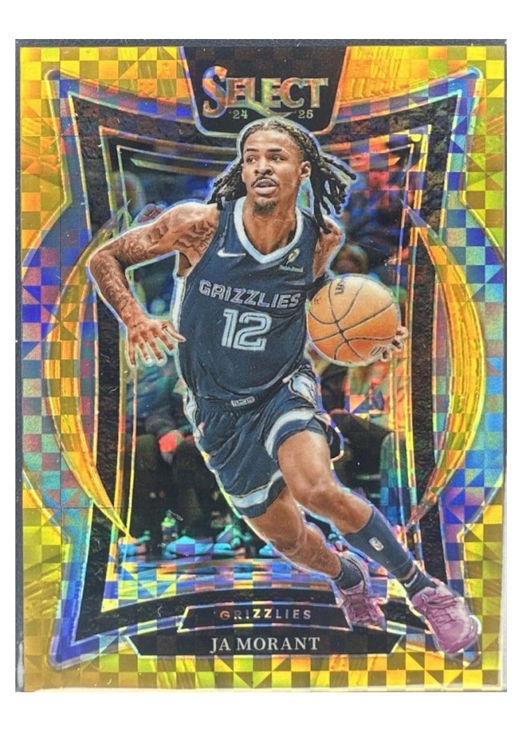 2024-25 Panini Select Base Set Ja Morant #60 card