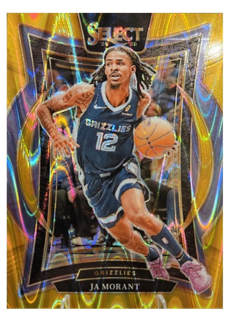 2024-25 Panini Select Base Set Ja Morant #60 card