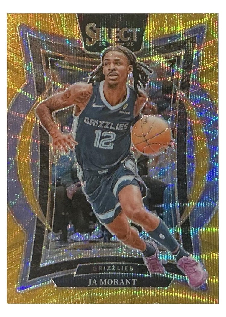 2024-25 Panini Select Base Set Ja Morant #60 card
