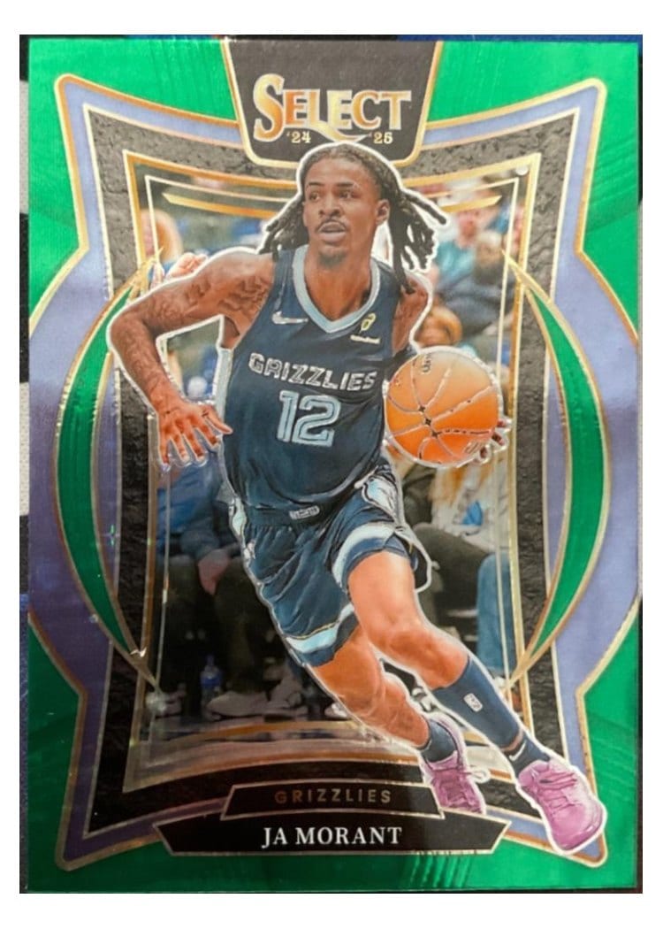 2024-25 Panini Select Base Set Ja Morant #60 card