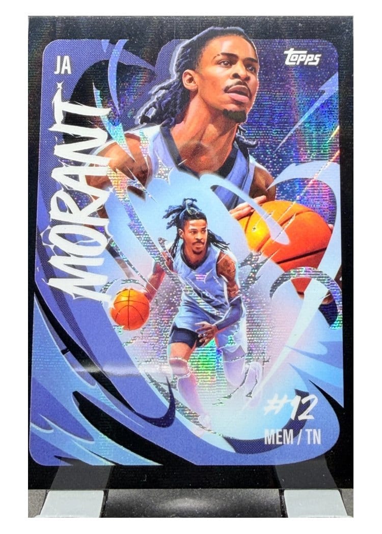 2024-25 Topps Chrome Ultra Violet All-Stars Ja Morant #UVAS-10 card