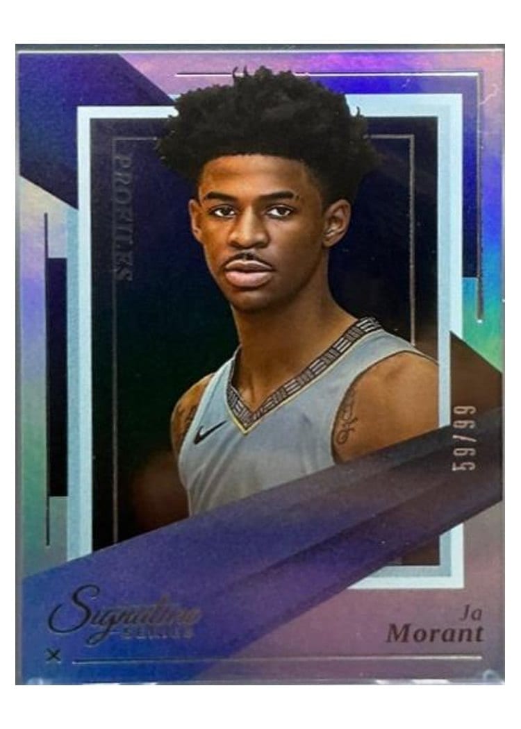 2025-26 Panini Signature Series Profiles Ja Morant #6 card