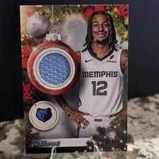 2025-26 Topps Holiday Player Relics Ja Morant #PR-JM