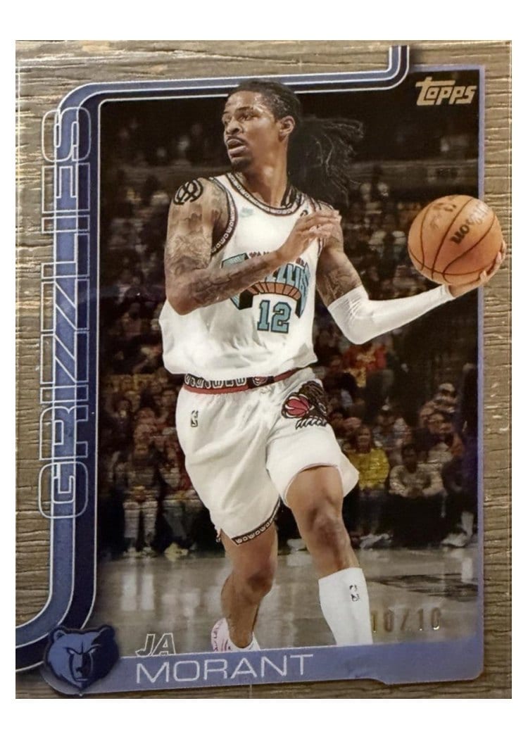 2025 Topps Ja Morant Clear #182 card