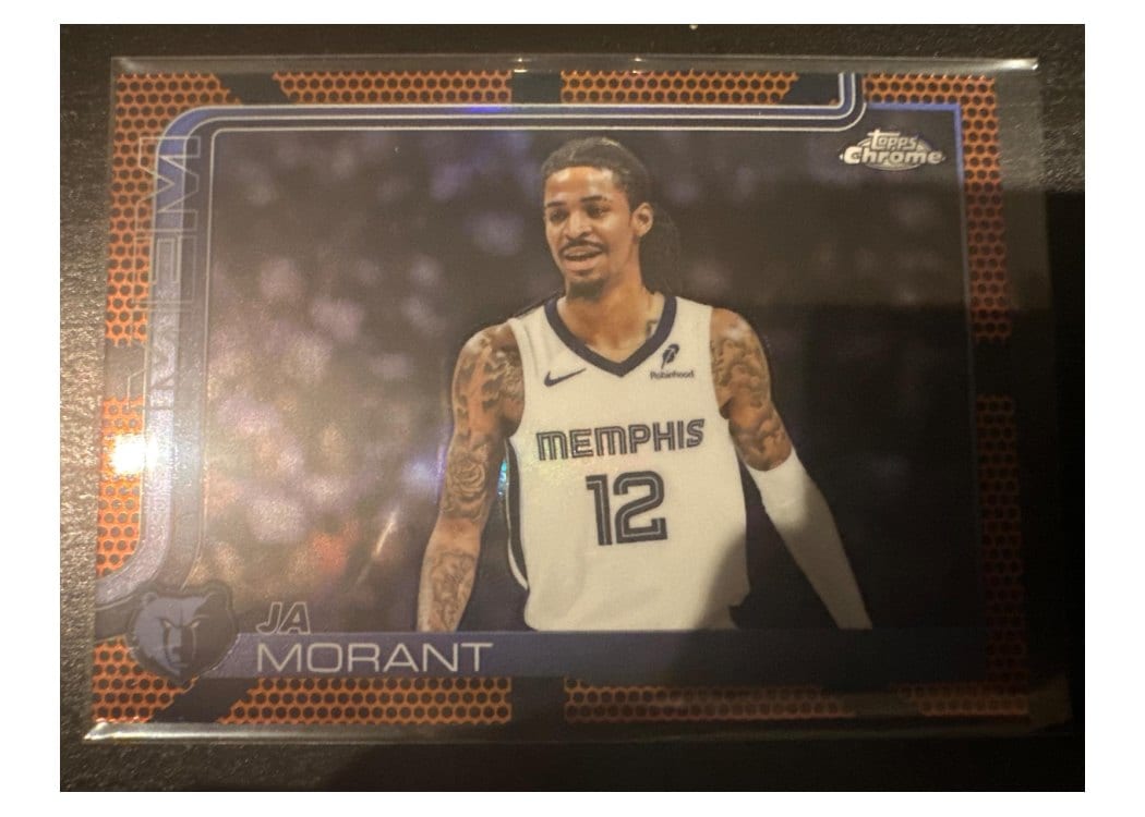 2025 Topps Chrome Ja Morant #158 card