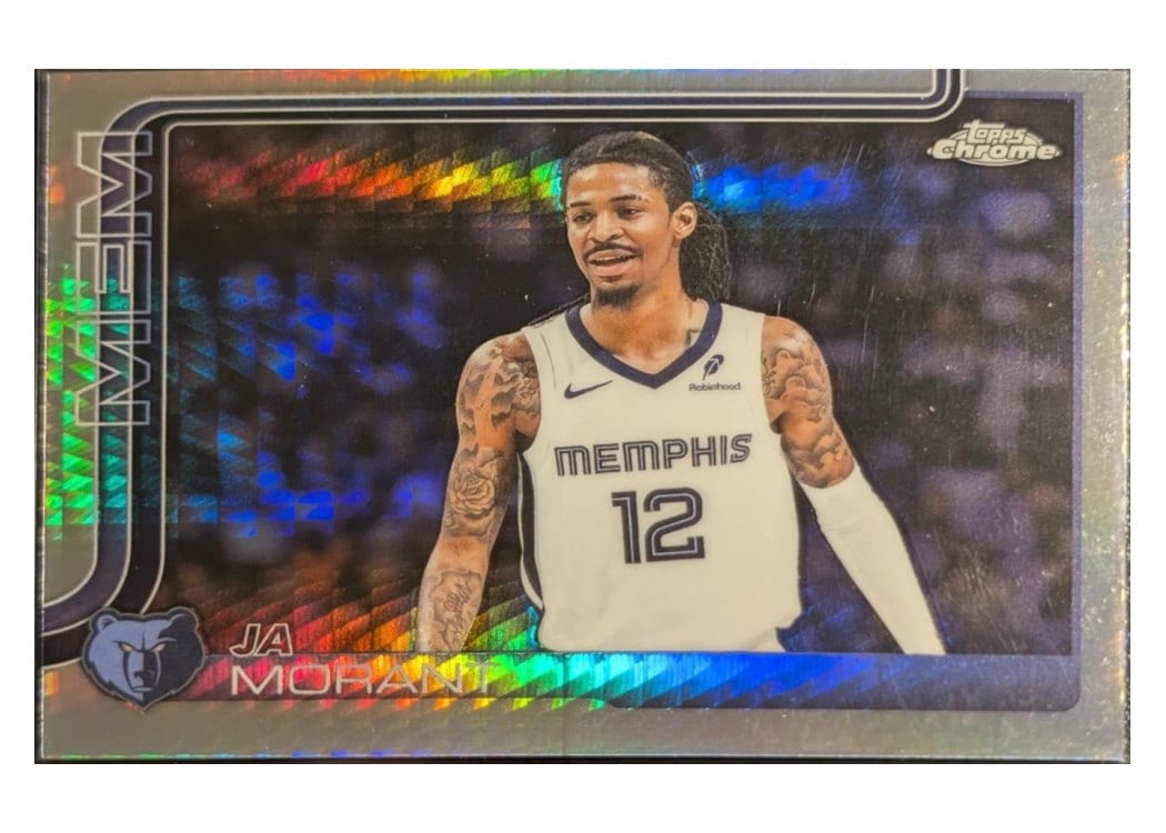 2025 Topps Chrome Ja Morant #158 card