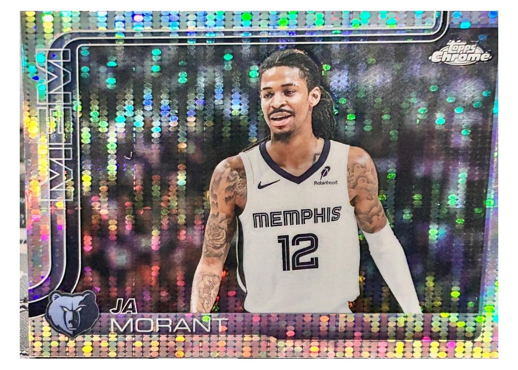 2025 Topps Chrome Ja Morant #158 card
