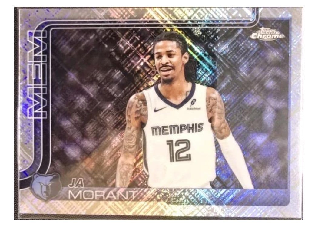 2025 Topps Chrome Ja Morant #158 card