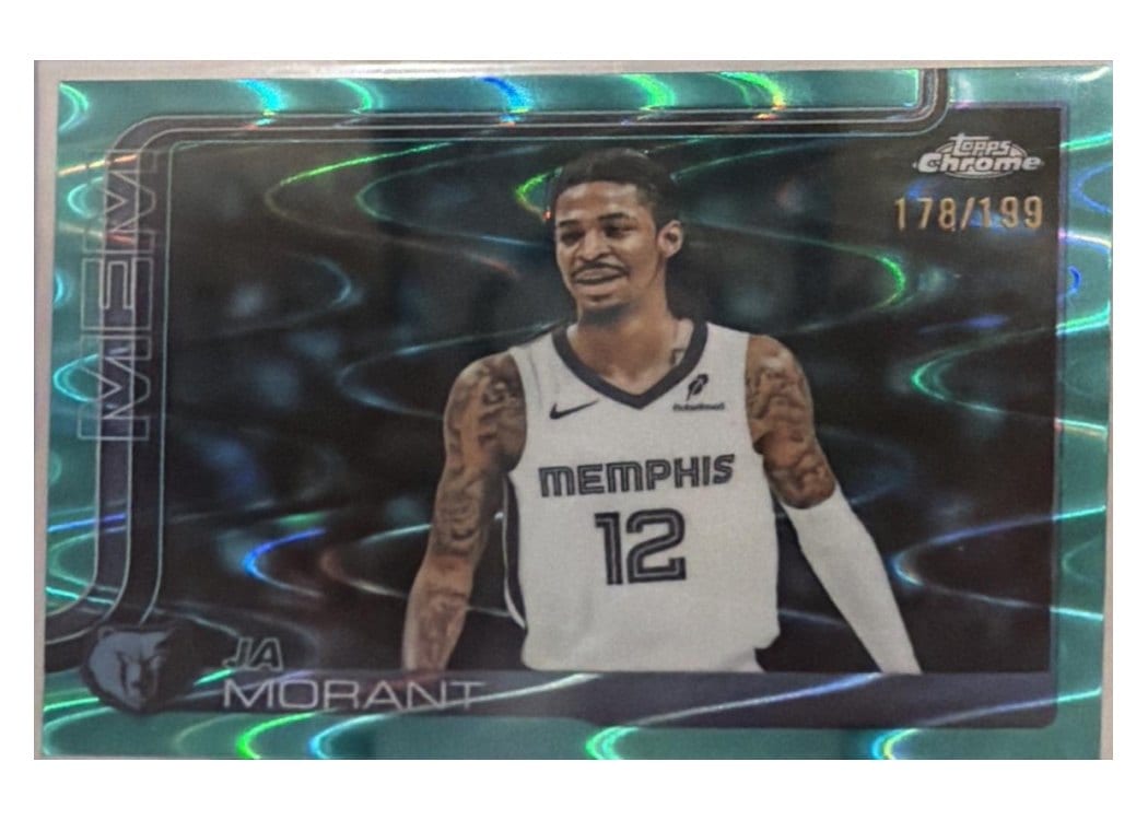2025 Topps Chrome Ja Morant #158 card