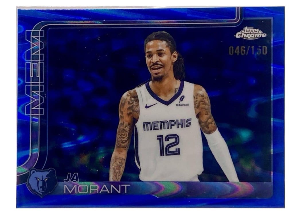2025 Topps Chrome Ja Morant #158 card