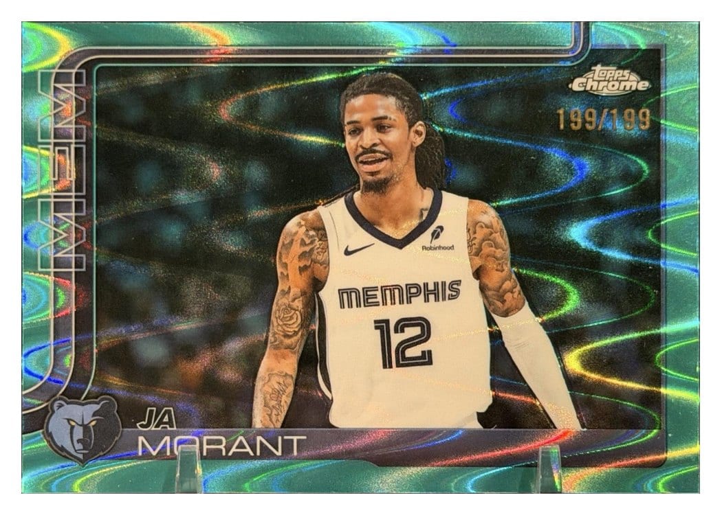 2025 Topps Chrome Ja Morant #158 card