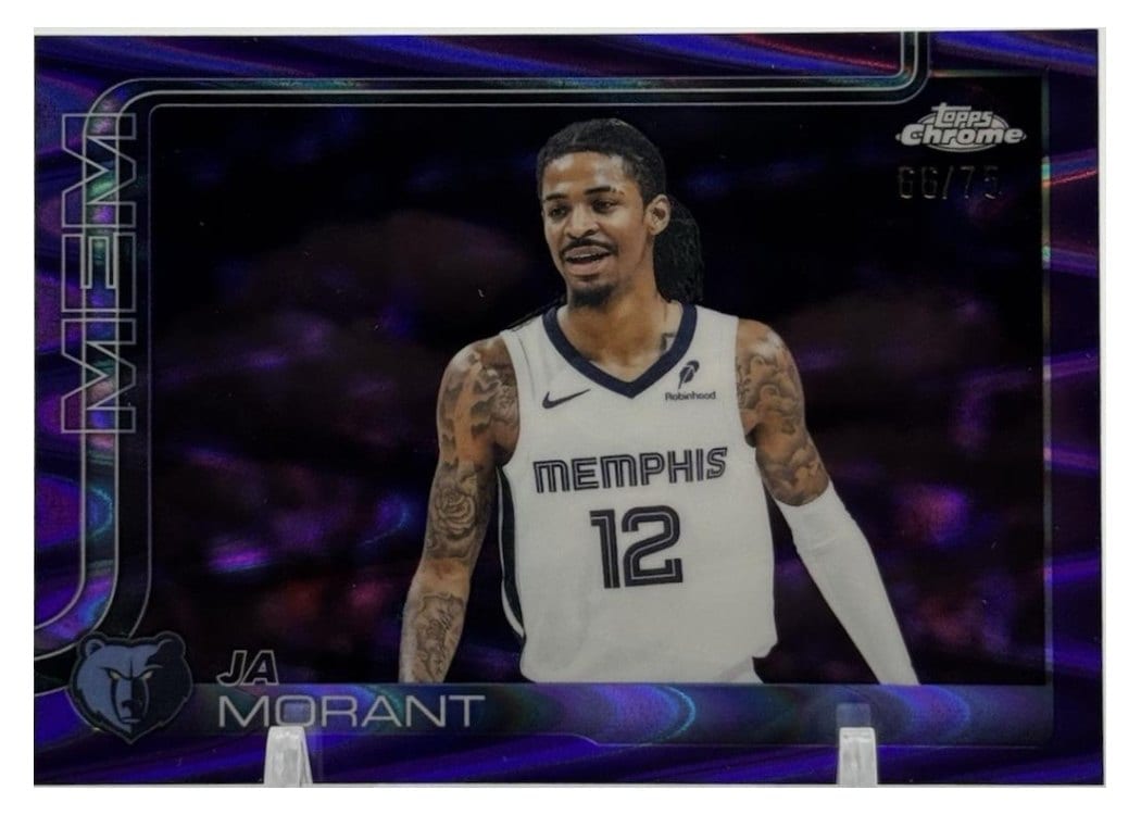 2025 Topps Chrome Ja Morant #158 card