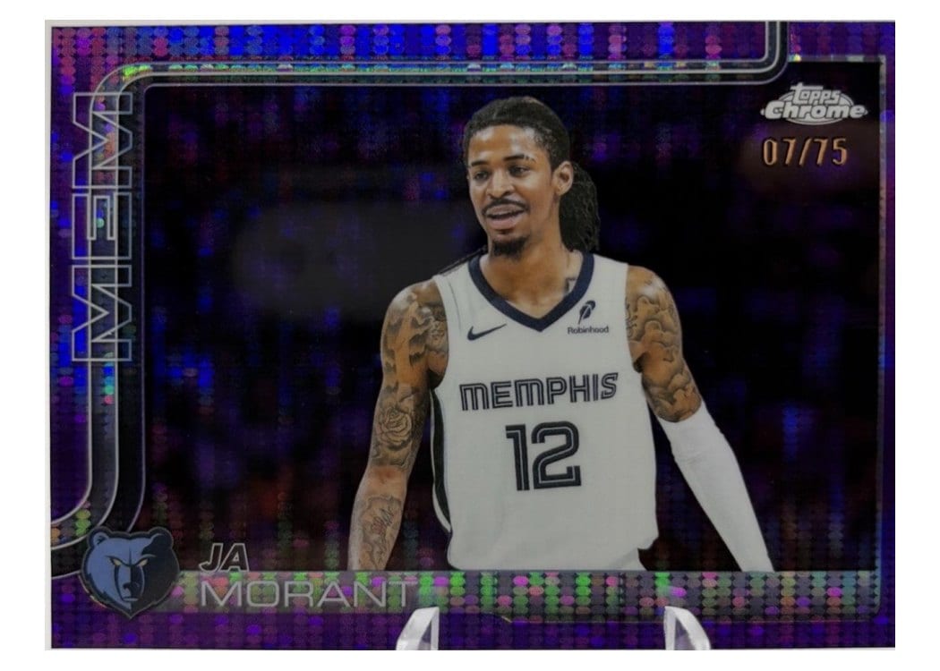 2025 Topps Chrome Ja Morant #158 card
