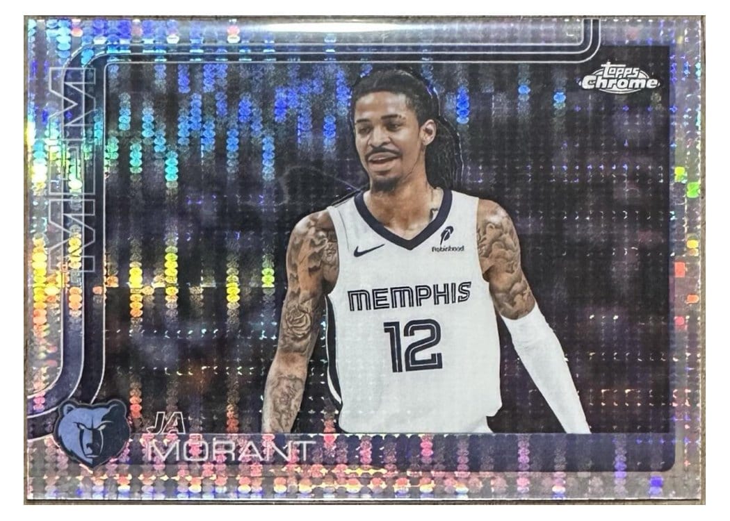 2025 Topps Chrome Ja Morant #158 card