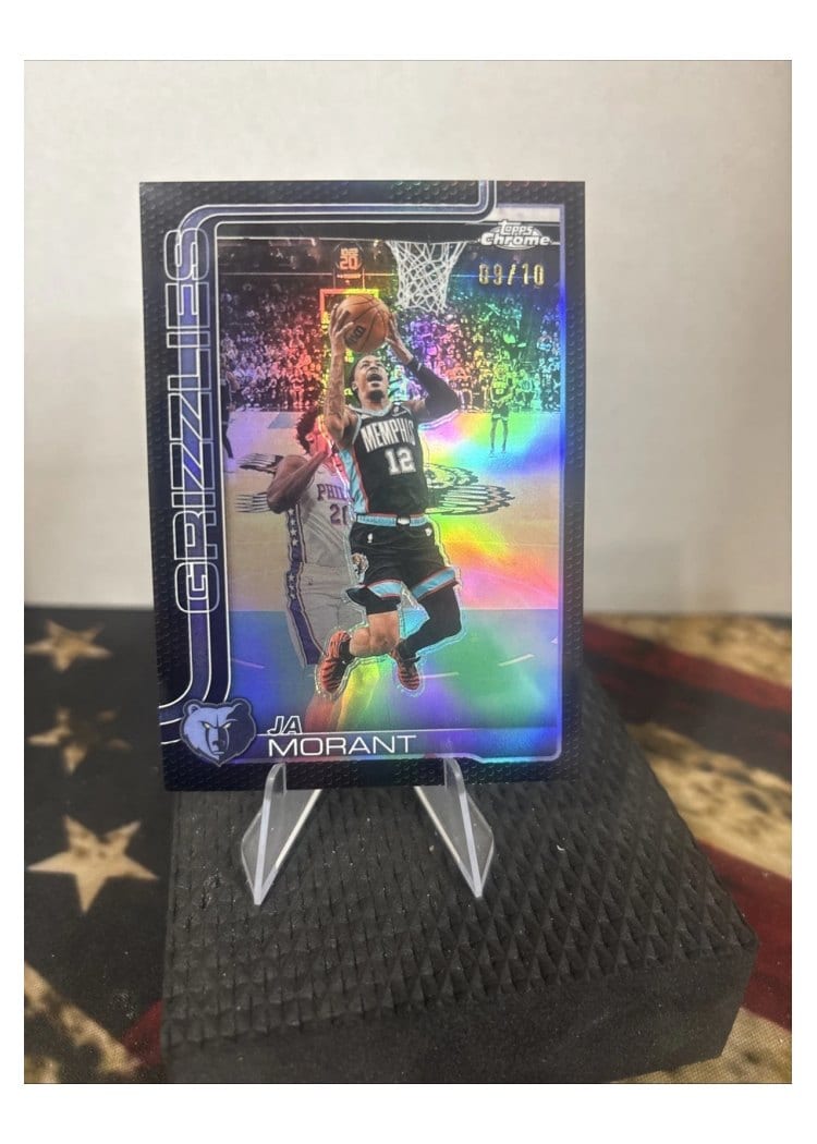 2025 Topps Chrome Ja Morant #158 card