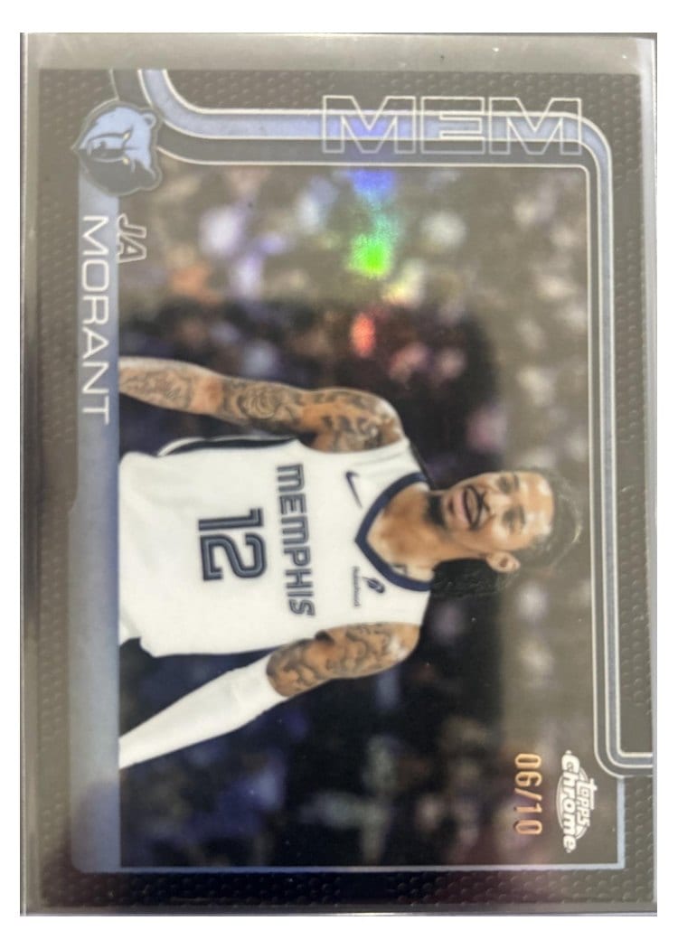 2025 Topps Chrome Ja Morant #158 card