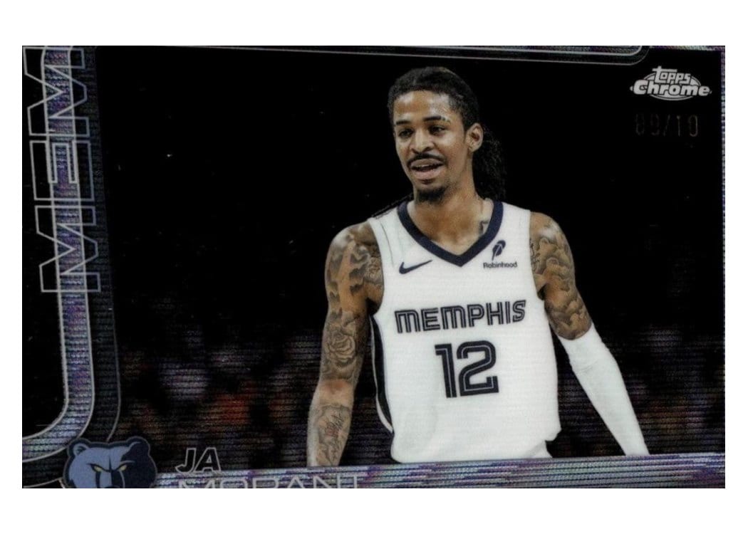 2025 Topps Chrome Ja Morant #158 card