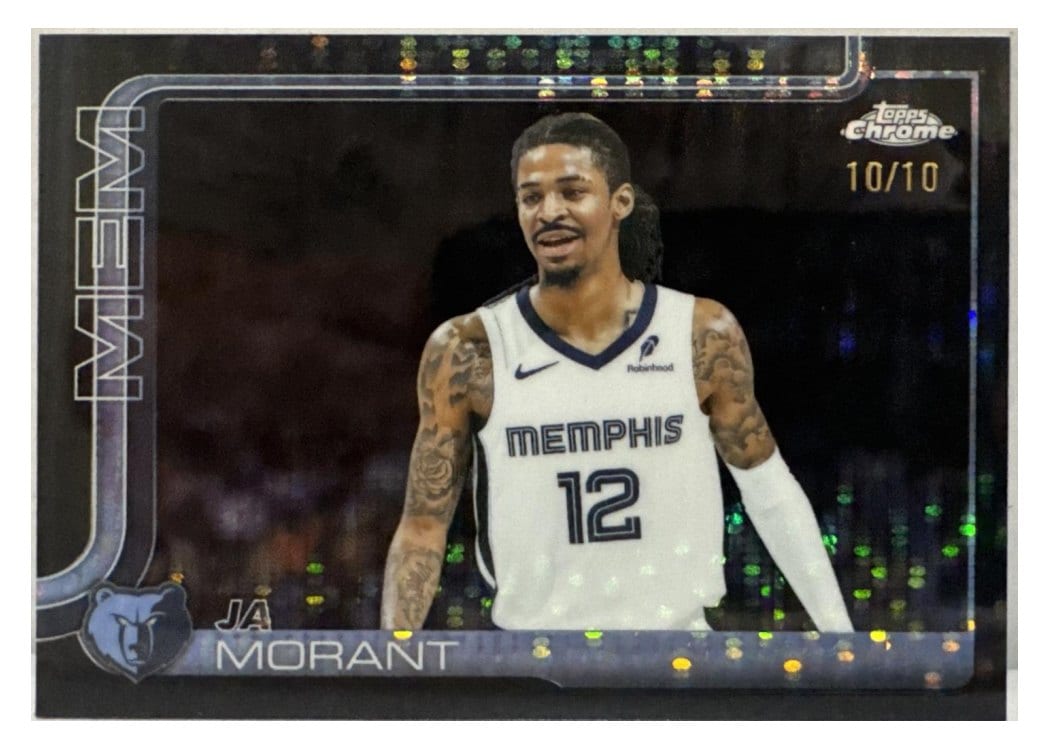 2025 Topps Chrome Ja Morant #158 card