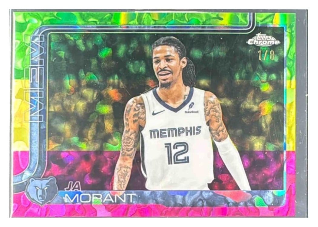 2025 Topps Chrome Ja Morant #158 card
