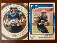 2024 Panini Illusions Mystique Autographs Ja'Tavion Sanders #40 card