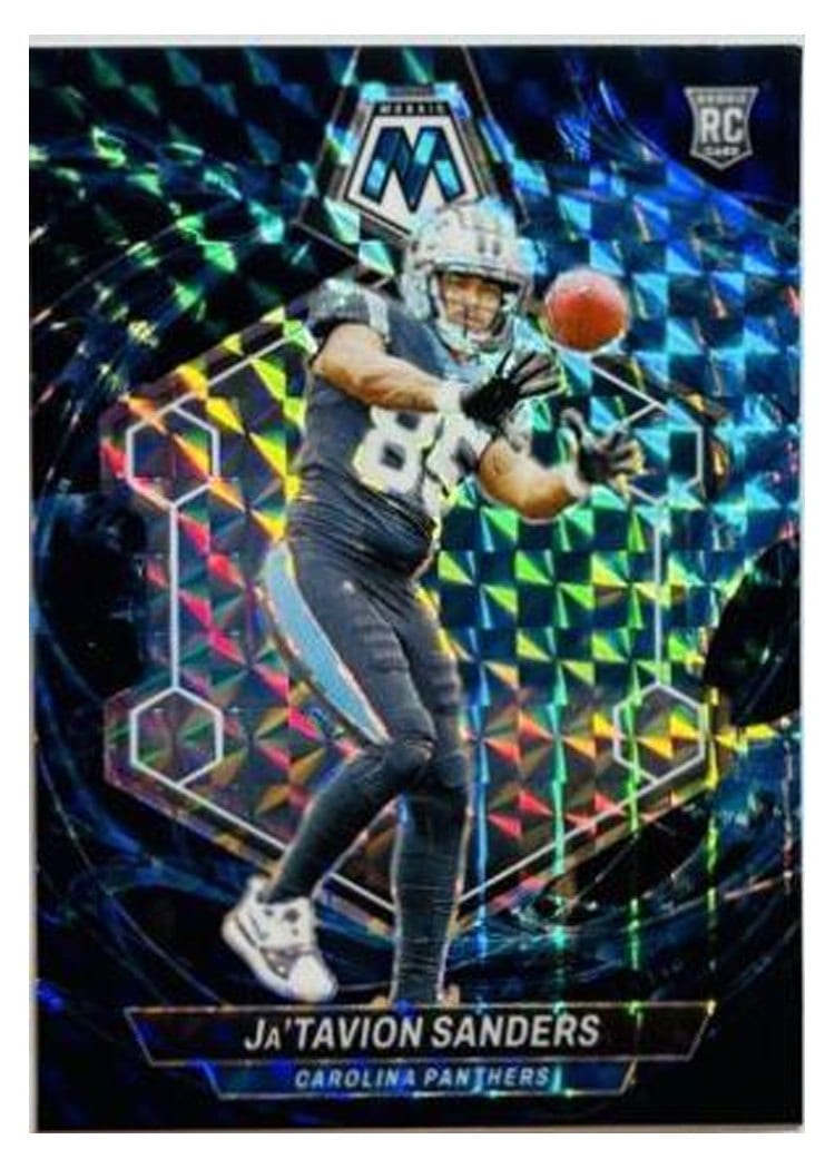2024 Panini Mosaic Base Set Ja'Tavion Sanders #377 card