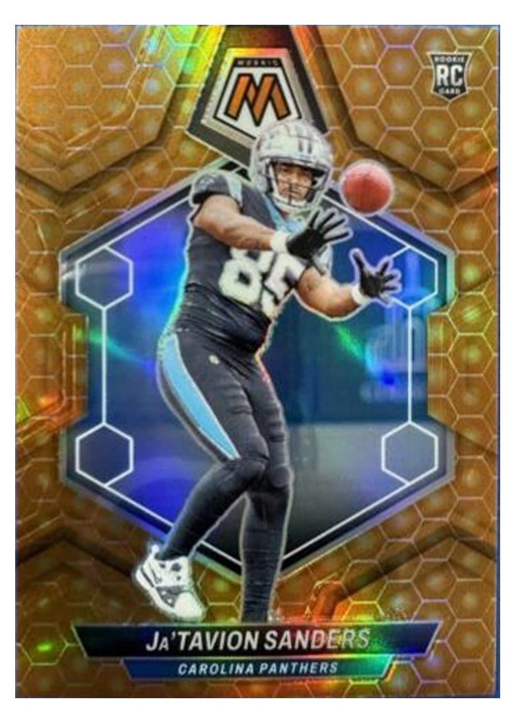 2024 Panini Mosaic Base Set Ja'Tavion Sanders #377 card