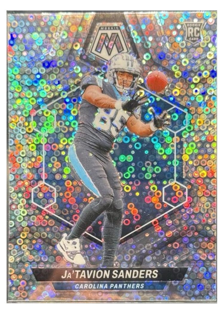 2024 Panini Mosaic Base Set Ja'Tavion Sanders #377 card