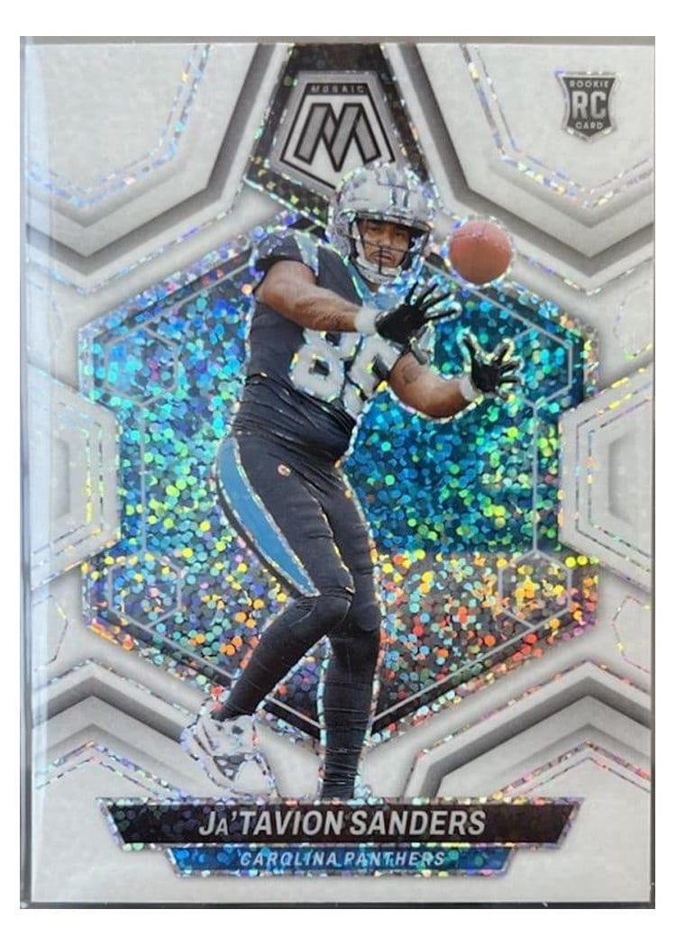 2024 Panini Mosaic Base Set Ja'Tavion Sanders #377 card
