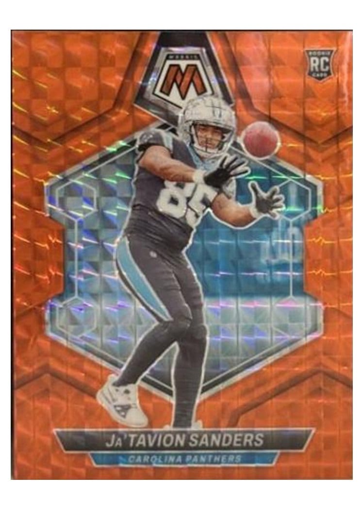 2024 Panini Mosaic Base Set Ja'Tavion Sanders #377 card