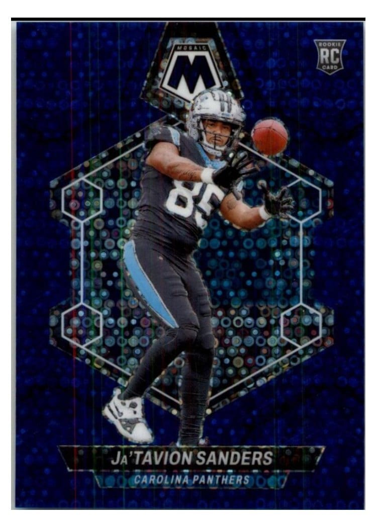 2024 Panini Mosaic Base Set Ja'Tavion Sanders #377 card