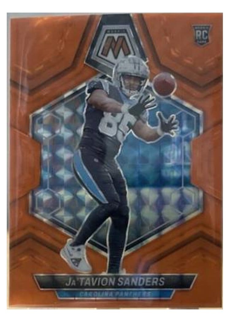 2024 Panini Mosaic Base Set Ja'Tavion Sanders #377 card