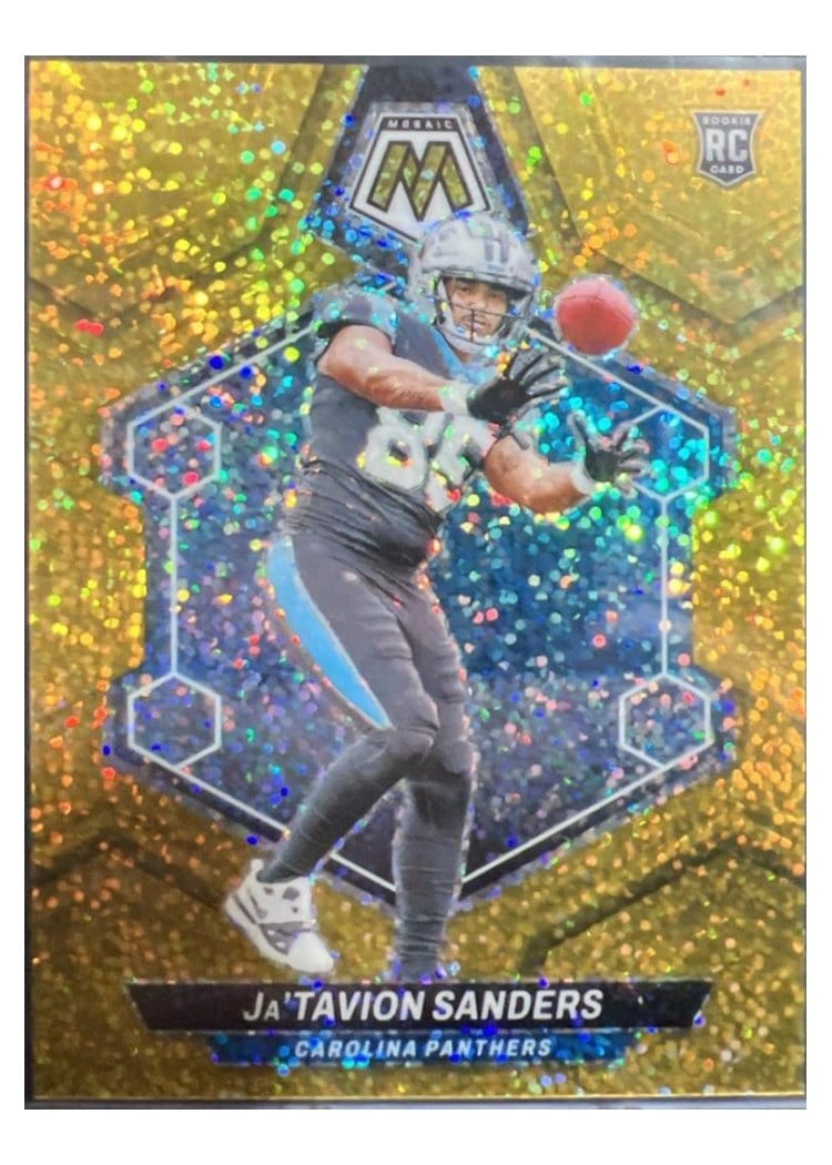 2024 Panini Mosaic Base Set Ja'Tavion Sanders #377 card