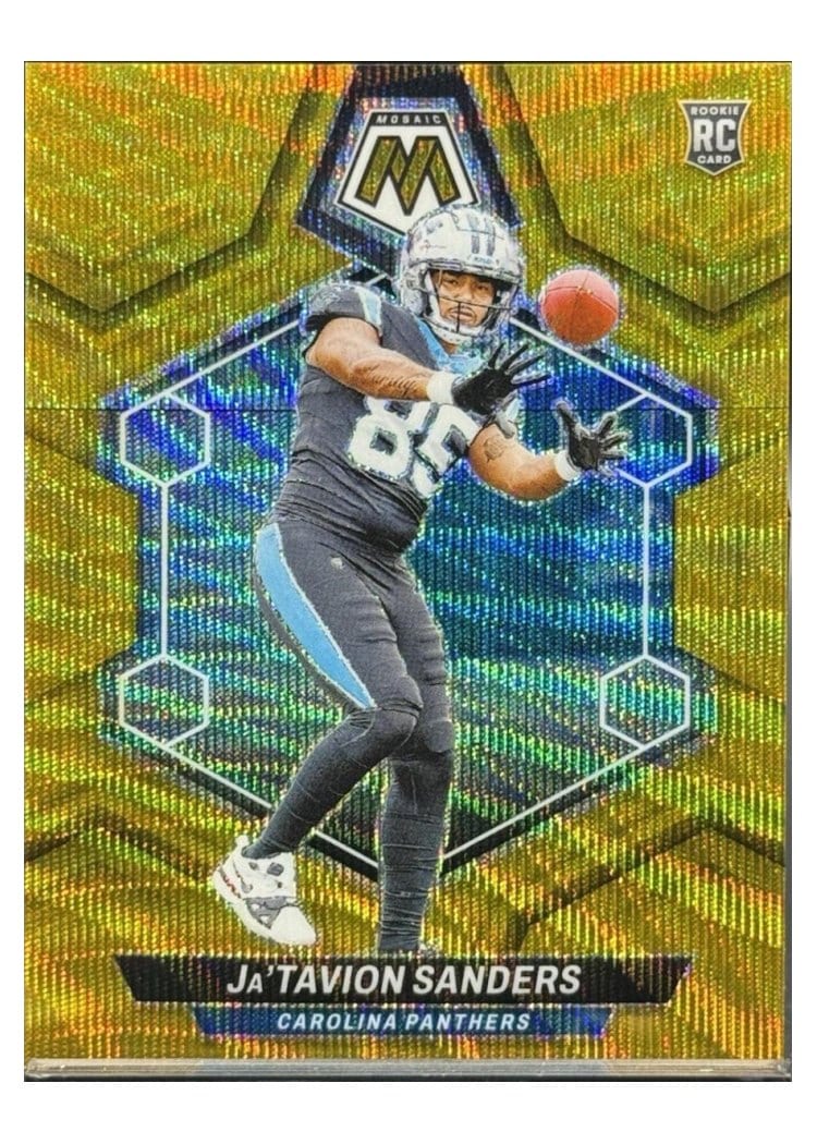 2024 Panini Mosaic Base Set Ja'Tavion Sanders #377 card