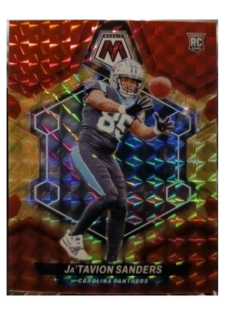 2024 Panini Mosaic Base Set Ja'Tavion Sanders #377 card