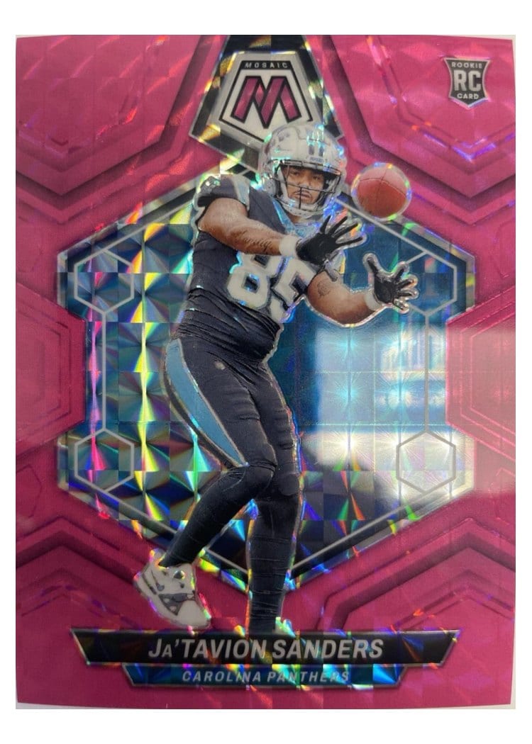 2024 Panini Mosaic Base Set Ja'Tavion Sanders #377 card