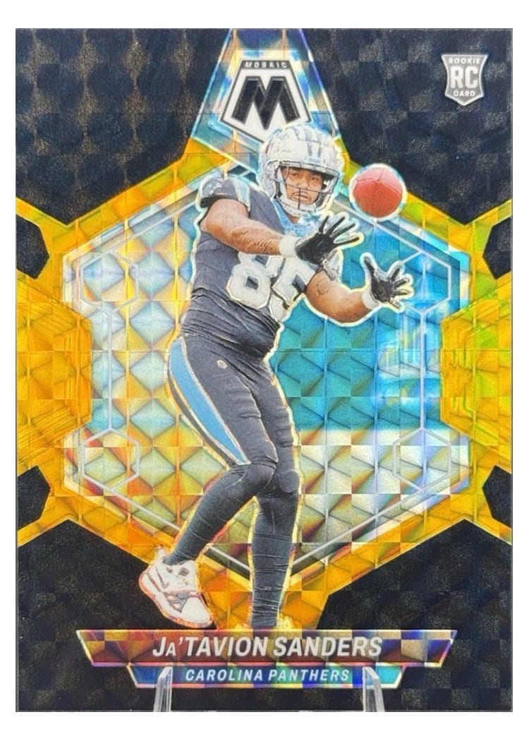 2024 Panini Mosaic Base Set Ja'Tavion Sanders #377 card
