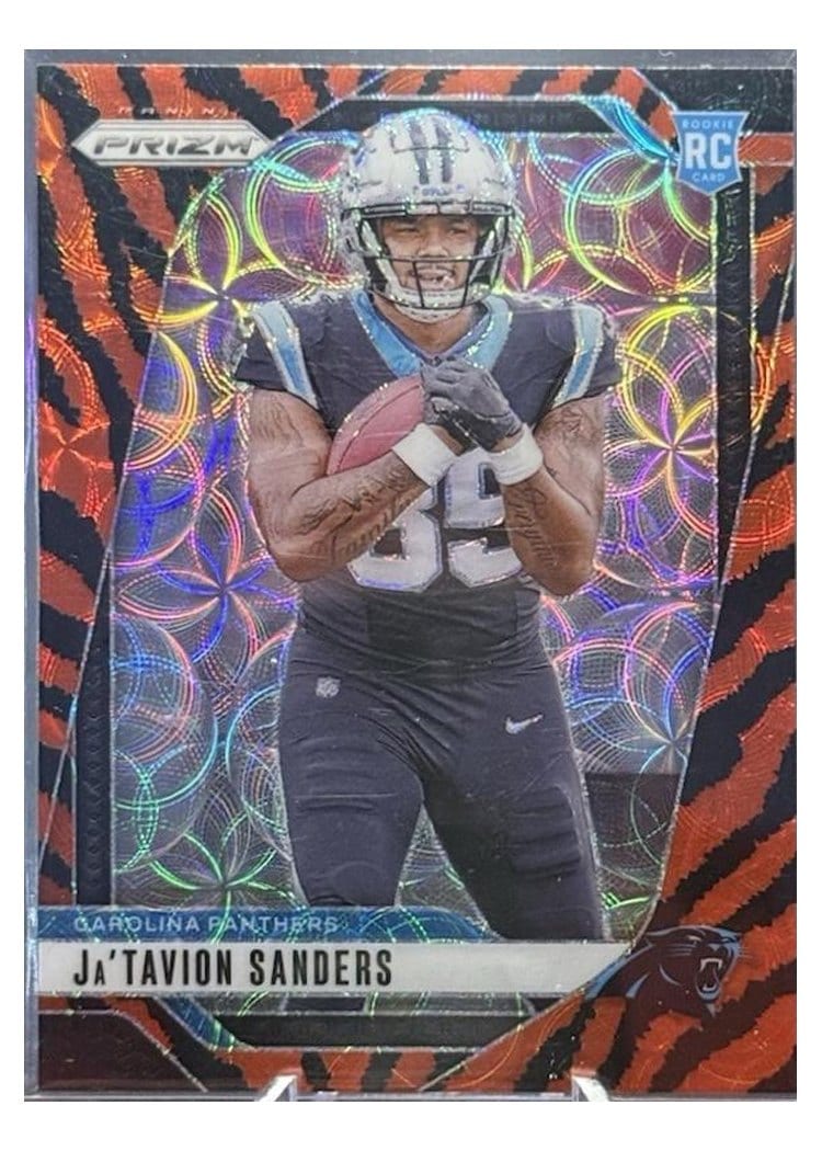 2024 Panini Prizm Base Set Ja'Tavion Sanders #343 card