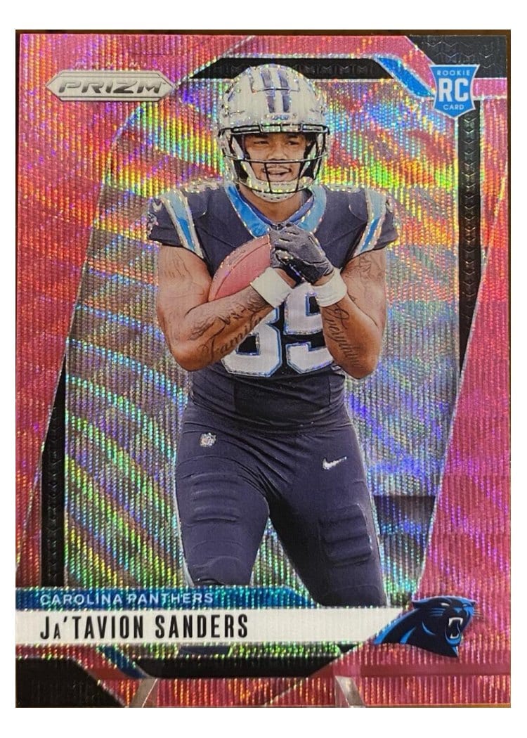 2024 Panini Prizm Base Set Ja'Tavion Sanders #343 card