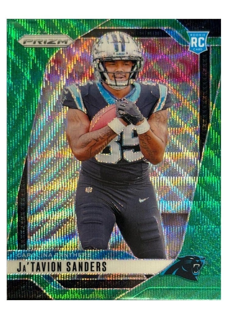 2024 Panini Prizm Base Set Ja'Tavion Sanders #343 card