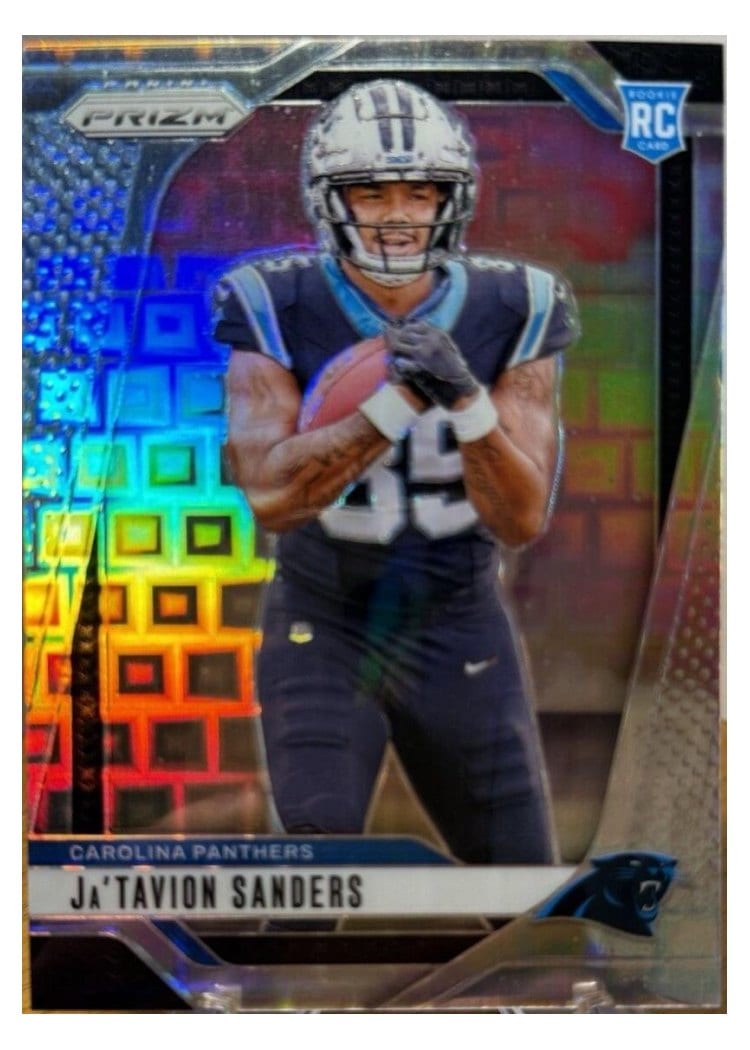 2024 Panini Prizm Base Set Ja'Tavion Sanders #343 card