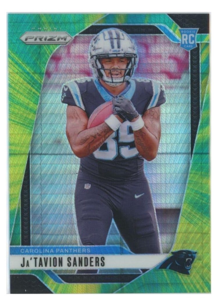 2024 Panini Prizm Base Set Ja'Tavion Sanders #343 card