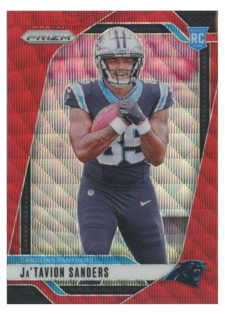 2024 Panini Prizm Base Set Ja'Tavion Sanders #343 card