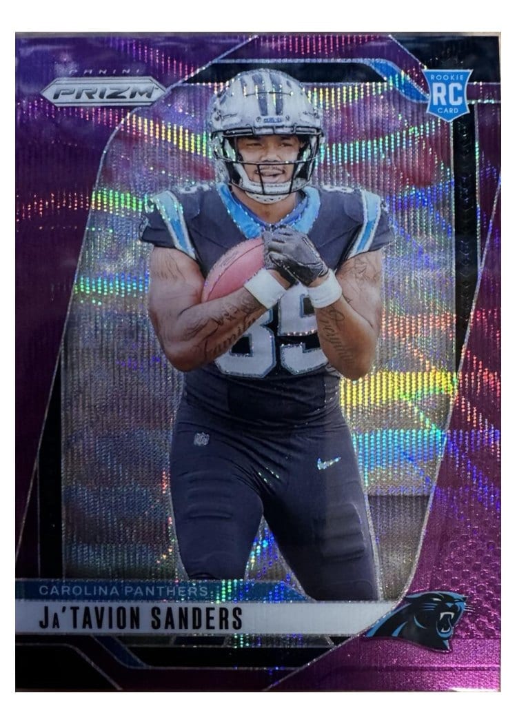 2024 Panini Prizm Base Set Ja'Tavion Sanders #343 card