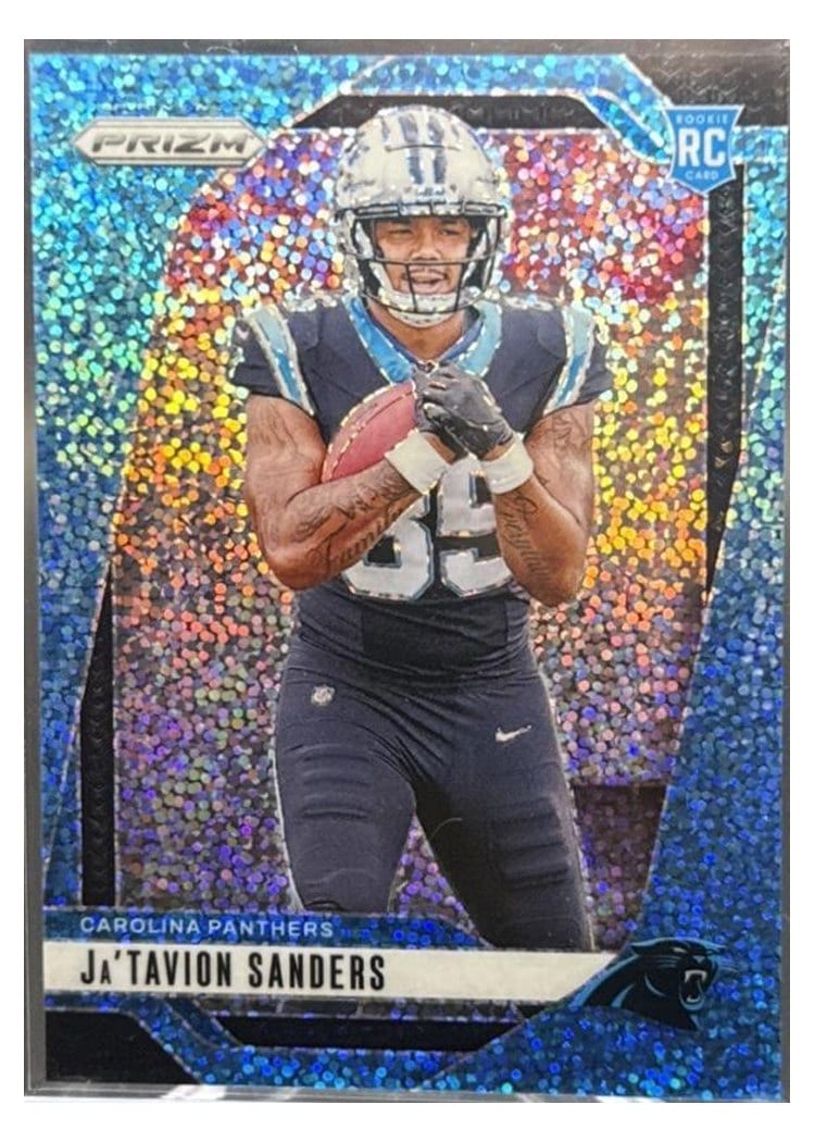 2024 Panini Prizm Base Set Ja'Tavion Sanders #343 card