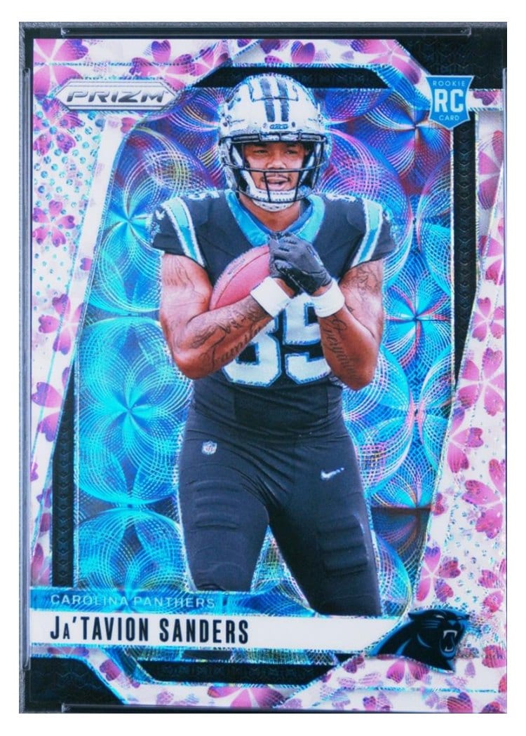 2024 Panini Prizm Base Set Ja'Tavion Sanders #343 card