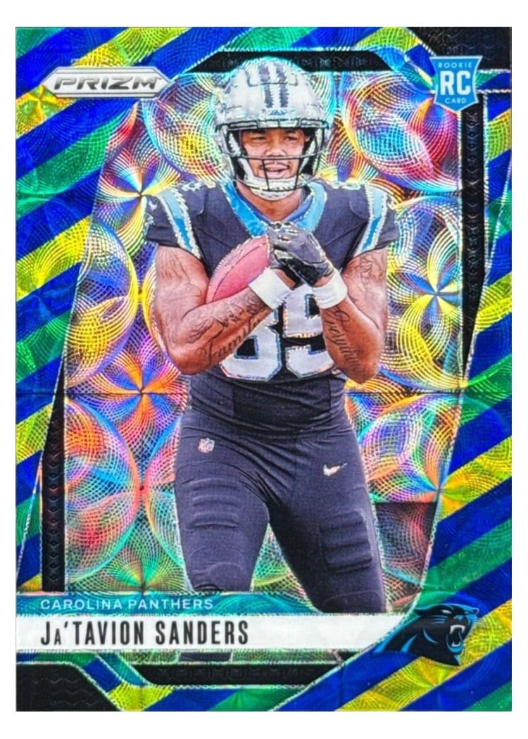 2024 Panini Prizm Base Set Ja'Tavion Sanders #343 card