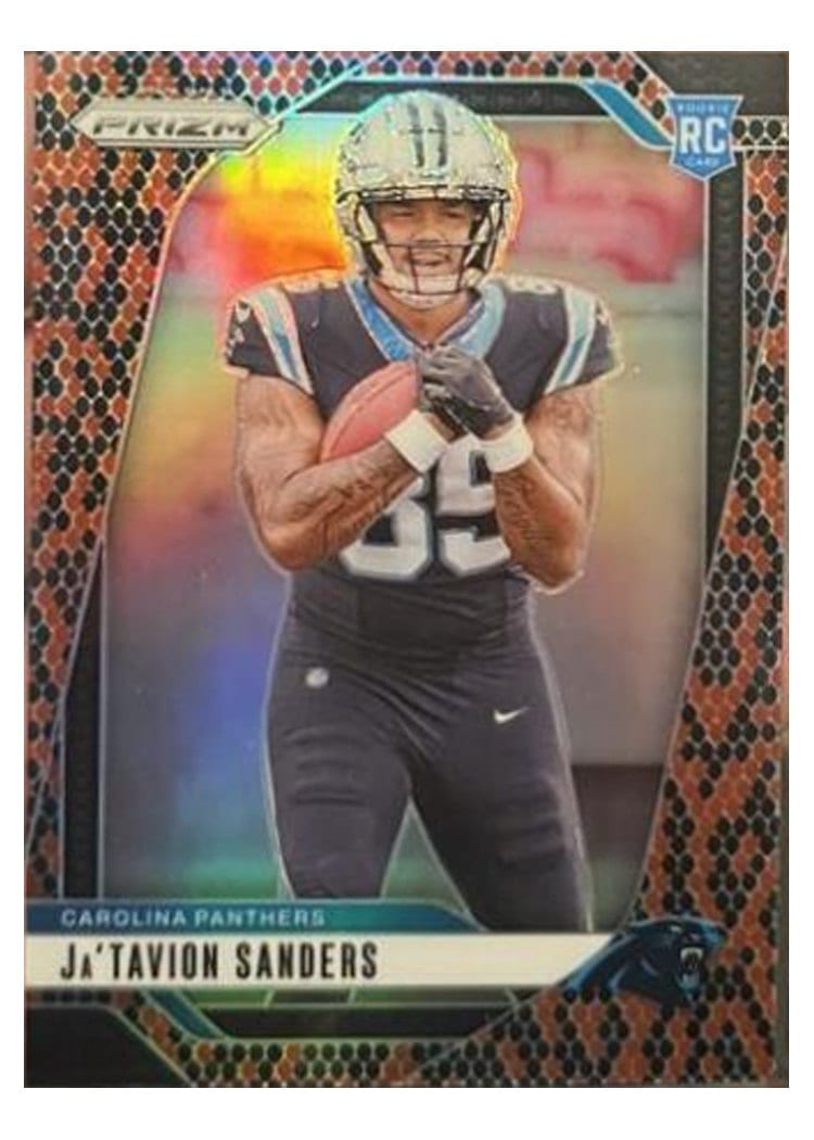 2024 Panini Prizm Base Set Ja'Tavion Sanders #343 card