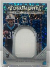 2024 Panini Spectra Monumental Memorabilia Ja'Tavion Sanders #MM-JSS card
