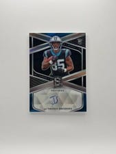 2024 Panini Spectra Rookie Autographs Ja'Tavion Sanders #RA-JSS card