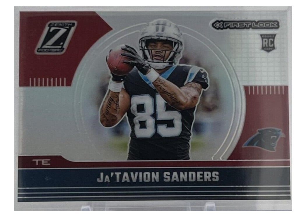 2024 Panini Zenith First Look Ja'Tavion Sanders #21 card
